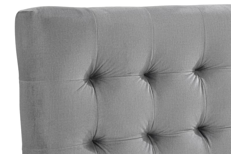 Ella Sänggavel 120 cm Rutig - Grå/Sammet - Möbler - Sovrum - Sänggavlar