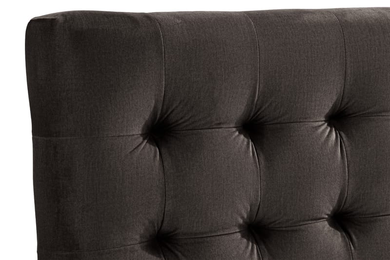 Ella Sänggavel 120 cm Rutig - Mörkgrå/Sammet - Möbler - Sovrum - Sänggavlar
