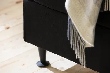 Ella Sänggavel 120 cm Rutig - Svart - Möbler - Sovrum - Sänggavlar