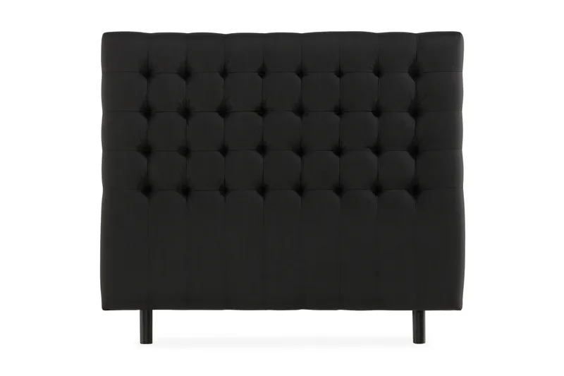 Ella Sänggavel 120 cm Rutig, Svart