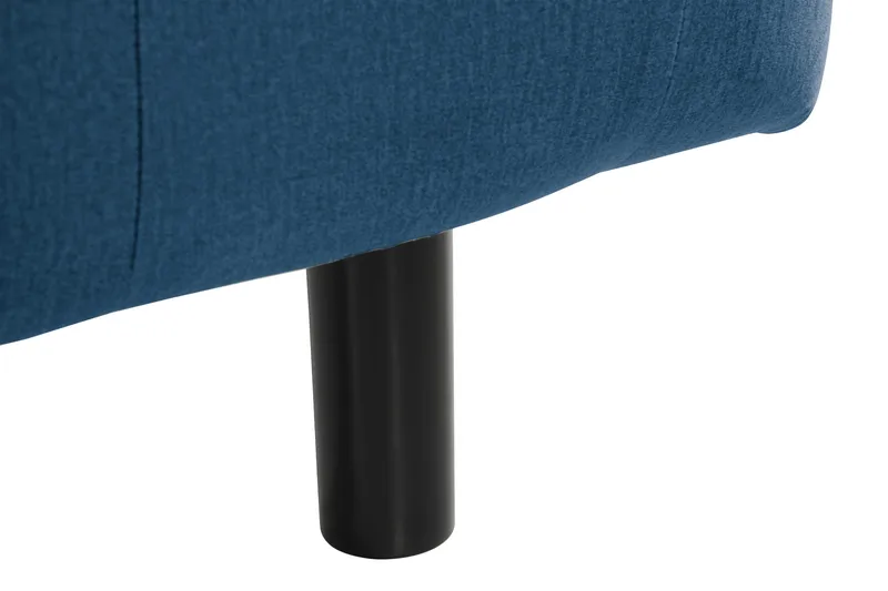 Ella Sänggavel 140 cm Djuphäftad - Blå/Sammet - Möbler - Sovrum - Sänggavlar