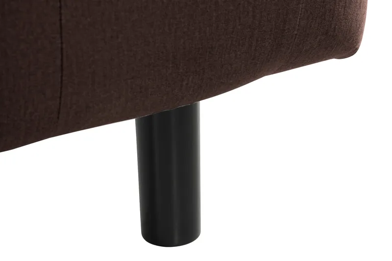 Ella Sänggavel 140 cm Djuphäftad - Brun/Sammet - Möbler - Sovrum - Sänggavlar