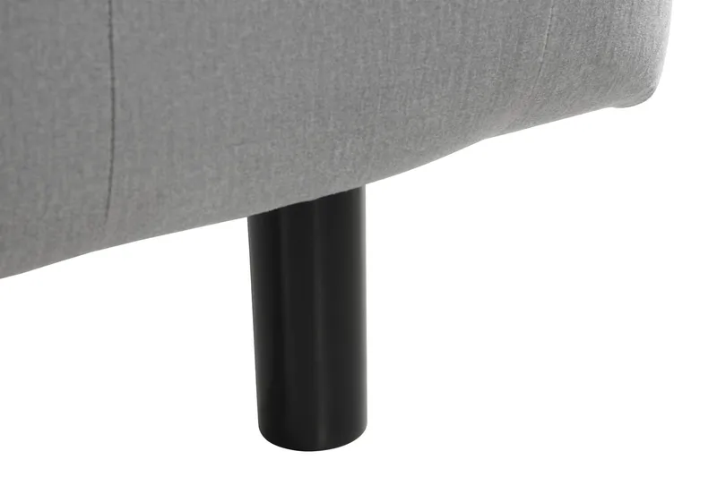 Ella Sänggavel 140 cm Djuphäftad - Grå/Sammet - Möbler - Sovrum - Sänggavlar