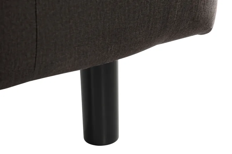 Ella Sänggavel 140 cm Djuphäftad - Mörkgrå/Sammet - Möbler - Sovrum - Sänggavlar