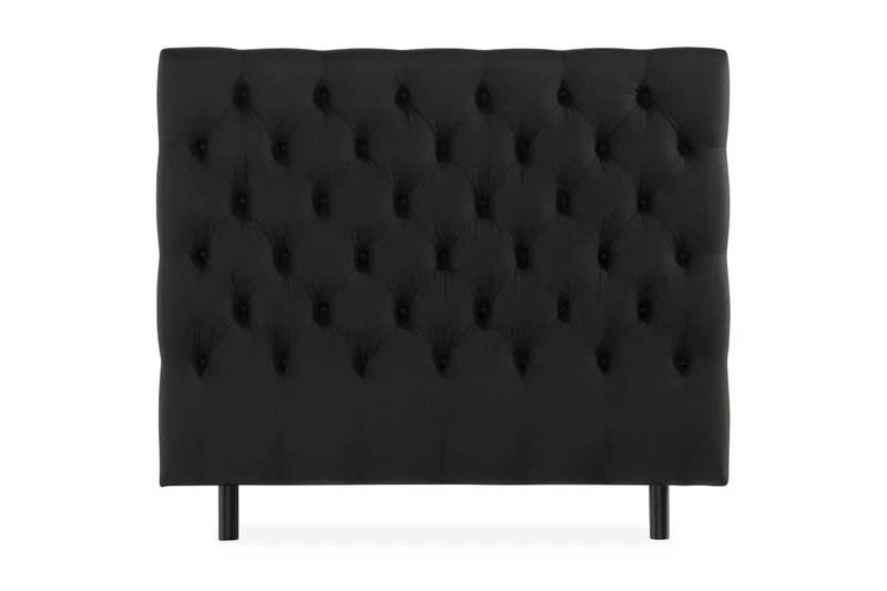 Ella Sänggavel 140 cm Djuphäftad - Svart - Möbler - Sovrum - Sänggavlar