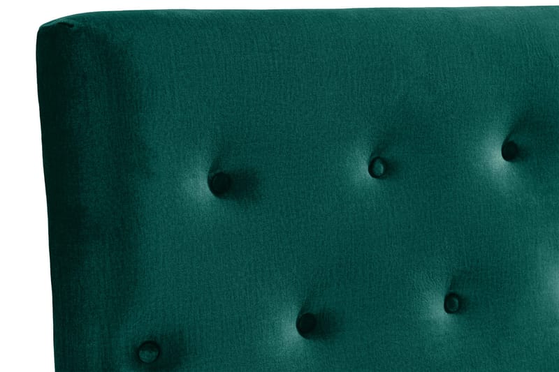 Ella Sänggavel 140 cm Knappar - Grön/Sammet - Möbler - Sovrum - Sänggavlar