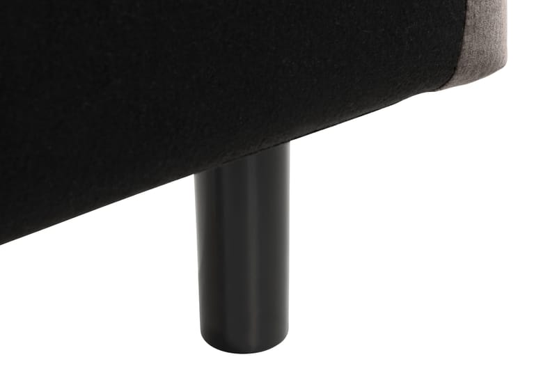 Ella Sänggavel 140 cm Knappar - Mörkgrå/Sammet - Möbler - Sovrum - Sänggavlar