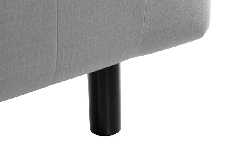 Ella Sänggavel 140 cm Rutig - Grå/Sammet - Möbler - Sovrum - Sänggavlar