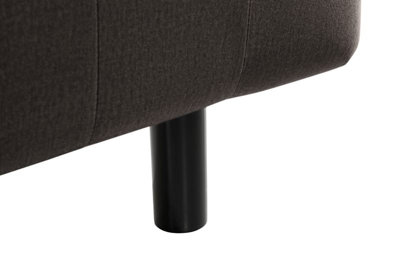 Ella Sänggavel 140 cm Rutig - Mörkgrå/Sammet - Möbler - Sovrum - Sänggavlar