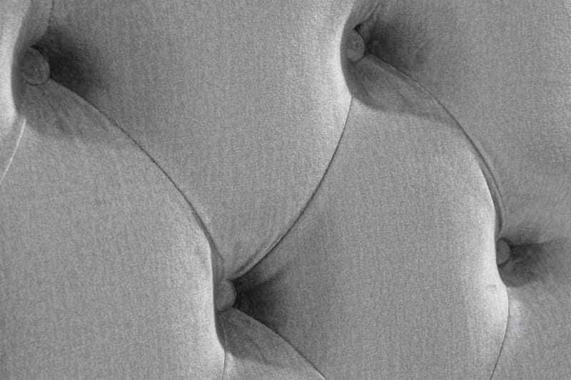 Ella Sänggavel 160 cm Djuphäftad - Grå/Sammet - Möbler - Sovrum - Sänggavlar