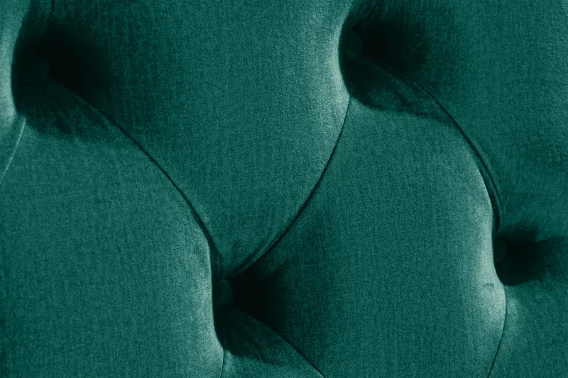 Ella Sänggavel 160 cm Djuphäftad - Grön/Sammet - Möbler - Sovrum - Sänggavlar