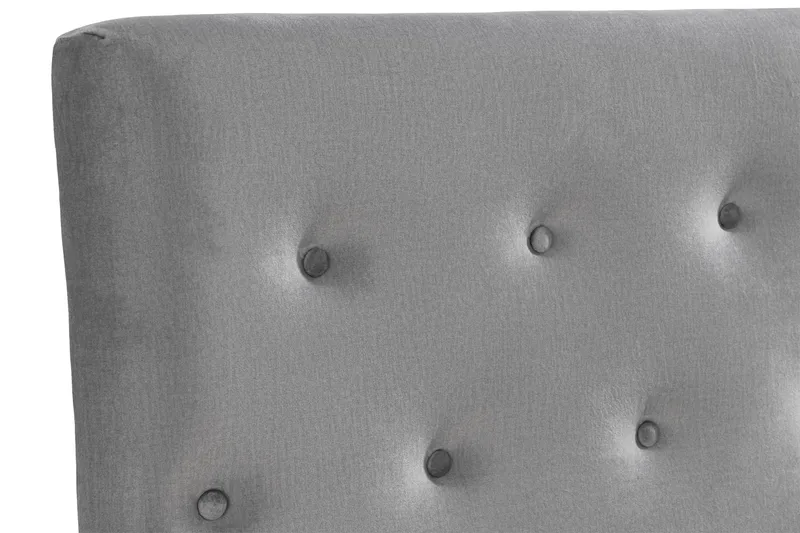 Ella Sänggavel 160 cm Knappar - Grå/Sammet - Möbler - Sovrum - Sänggavlar