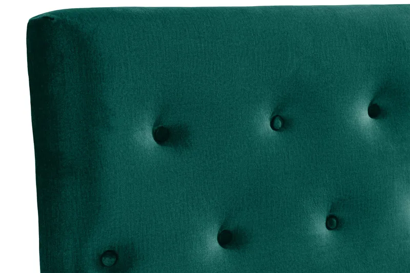 Ella Sänggavel 160 cm Knappar - Grön/Sammet - Möbler - Sovrum - Sänggavlar