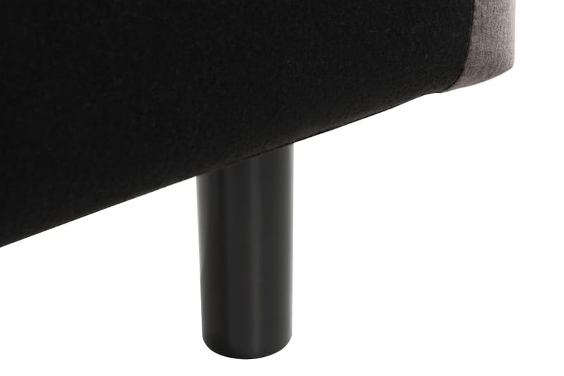 Ella Sänggavel 160 cm Knappar - Mörkgrå/Sammet - Möbler - Sovrum - Sänggavlar