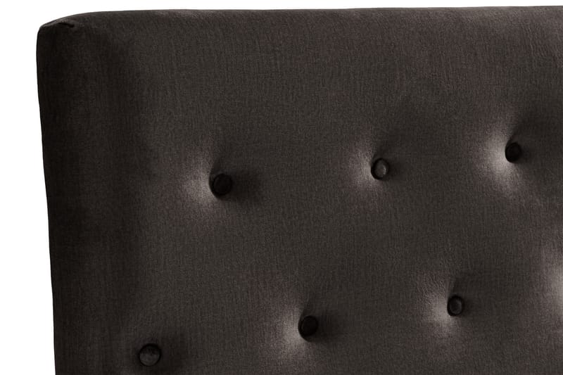 Ella Sänggavel 160 cm Knappar - Mörkgrå/Sammet - Möbler - Sovrum - Sänggavlar