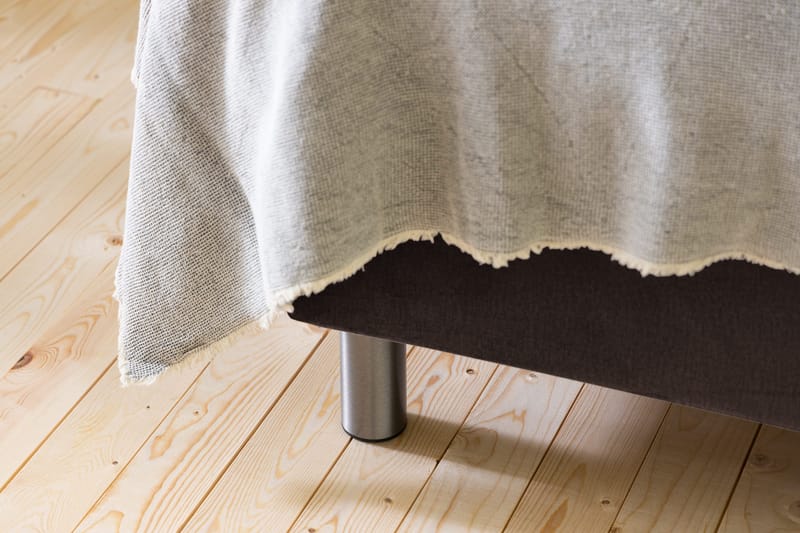 Ella Sänggavel 160 cm Rutig - Brun/Sammet - Möbler - Sovrum - Sänggavlar