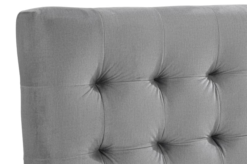 Ella Sänggavel 160 cm Rutig - Grå/Sammet - Möbler - Sovrum - Sänggavlar