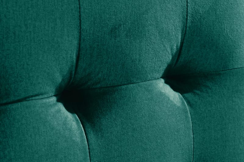 Ella Sänggavel 160 cm Rutig - Grön/Sammet - Möbler - Sovrum - Sänggavlar