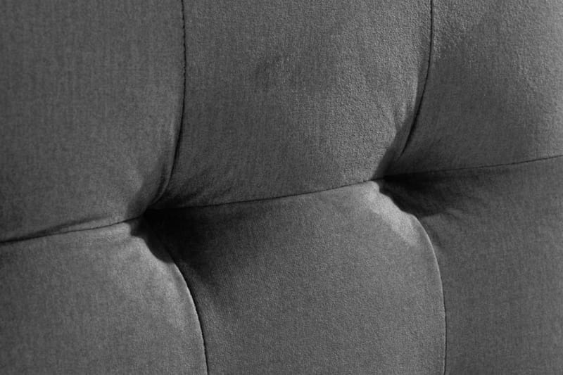 Ella Sänggavel 160 cm Rutig - Mellangrå/Sammet - Möbler - Sovrum - Sänggavlar