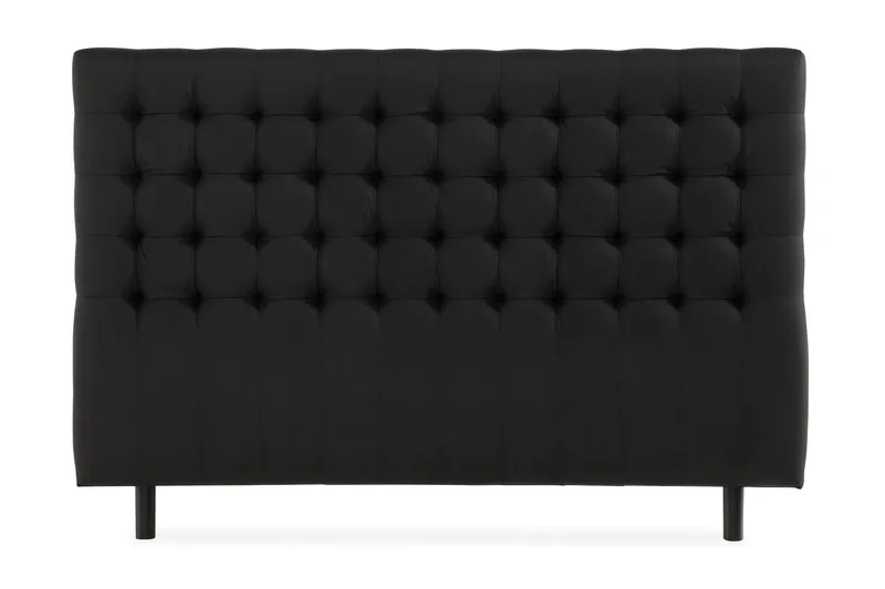 Ella Sänggavel 160 cm Rutig - Svart - Möbler - Sovrum - Sänggavlar