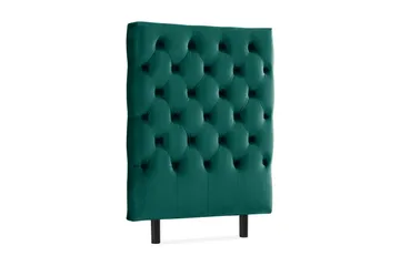Ella Sänggavel 90 cm Djuphäftad - Grön/Sammet - Möbler - Sovrum - Sänggavlar