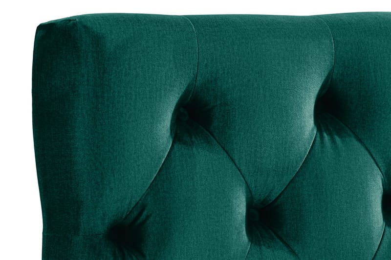Ella Sänggavel 90 cm Djuphäftad - Grön/Sammet - Möbler - Sovrum - Sänggavlar