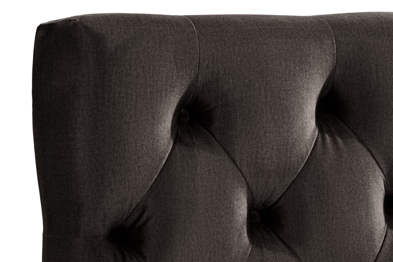 Ella Sänggavel 90 cm Djuphäftad - Mörkgrå/Sammet - Möbler - Sovrum - Sänggavlar