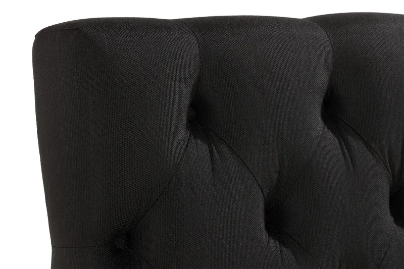 Ella Sänggavel 90 cm Djuphäftad - Svart - Möbler - Sovrum - Sänggavlar