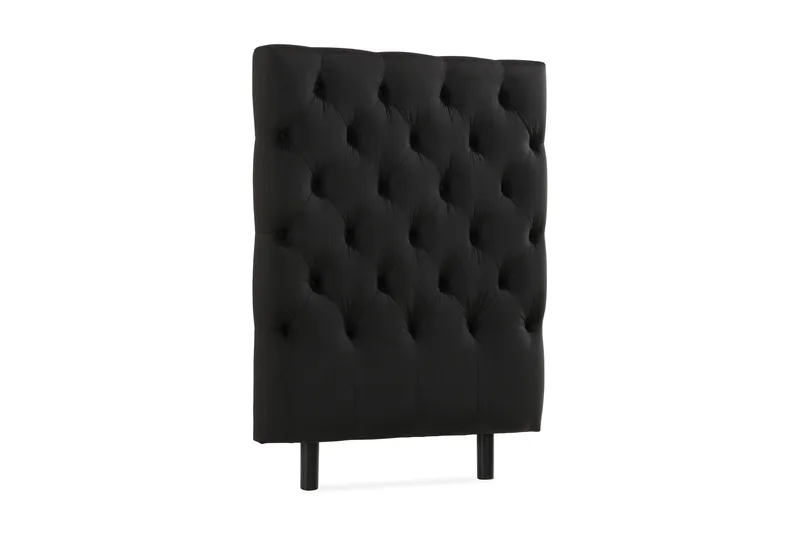 Ella Sänggavel 90 cm Djuphäftad - Svart - Möbler - Sovrum - Sänggavlar