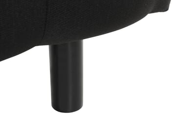 Ella Sänggavel 90 cm Djuphäftad - Svart - Möbler - Sovrum - Sänggavlar