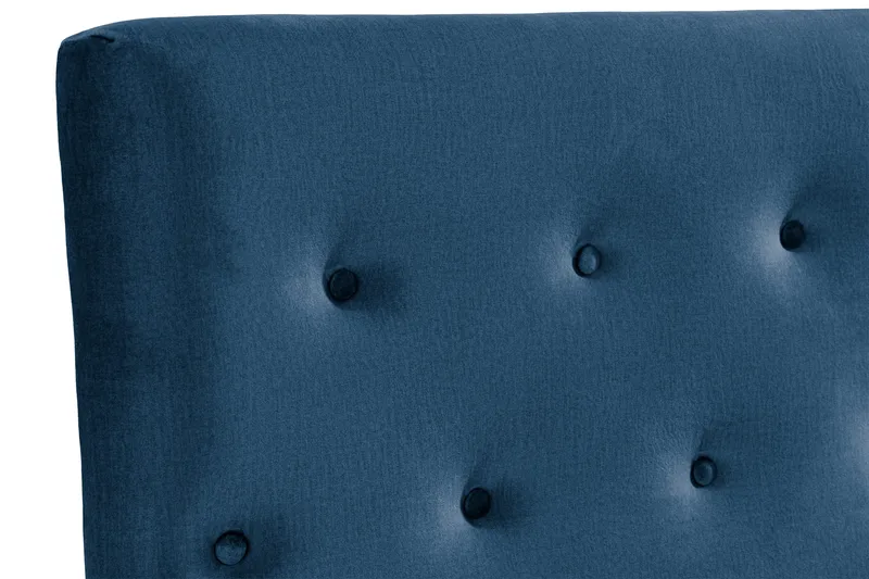 Ella Sänggavel 90 cm Knappar - Blå/Sammet - Möbler - Sovrum - Sänggavlar