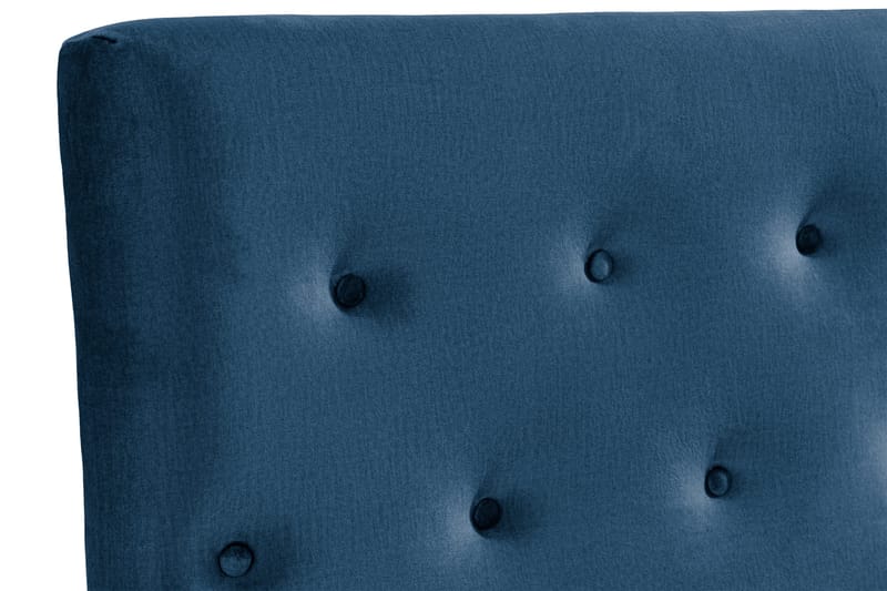 Ella Sänggavel 90 cm Knappar - Blå/Sammet - Möbler - Sovrum - Sänggavlar