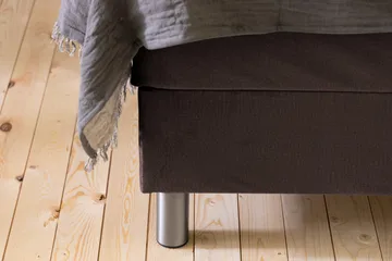 Ella Sänggavel 90 cm Knappar - Brun/Sammet - Möbler - Sovrum - Sänggavlar