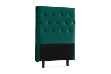 Ella Sänggavel 90 cm Knappar - Grön/Sammet - Möbler - Sovrum - Sänggavlar