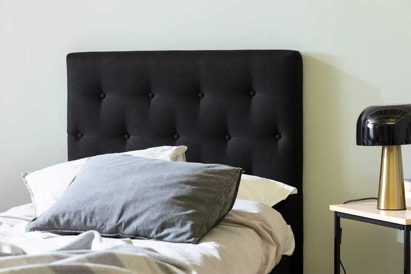 Ella Sänggavel 90 cm Knappar - Svart - Möbler - Sovrum - Sänggavlar