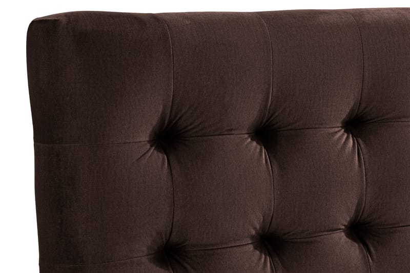 Ella Sänggavel 90 cm Rutig - Brun/Sammet - Möbler - Sovrum - Sänggavlar
