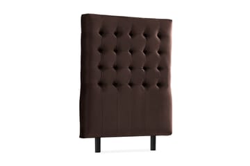 Ella Sänggavel 90 cm Rutig - Brun/Sammet - Möbler - Sovrum - Sänggavlar