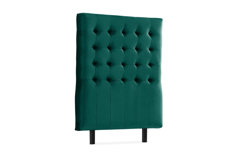 Ella Sänggavel 90 cm Rutig - Grön/Sammet - Möbler - Sovrum - Sänggavlar