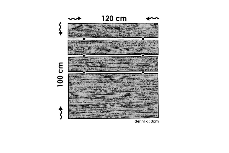 Feldene Sänggavel - Ek - Möbler - Sovrum - Sänggavlar