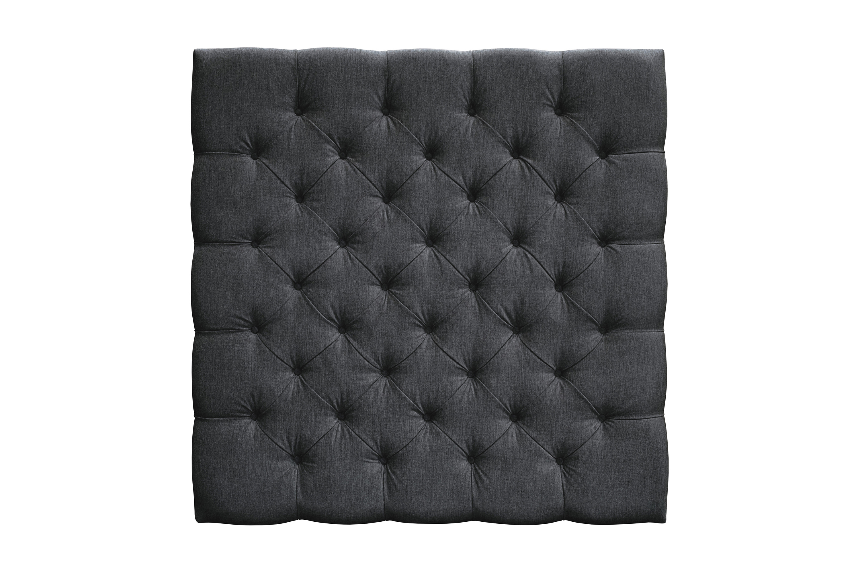 florens sänggavel 105 knappar svart -