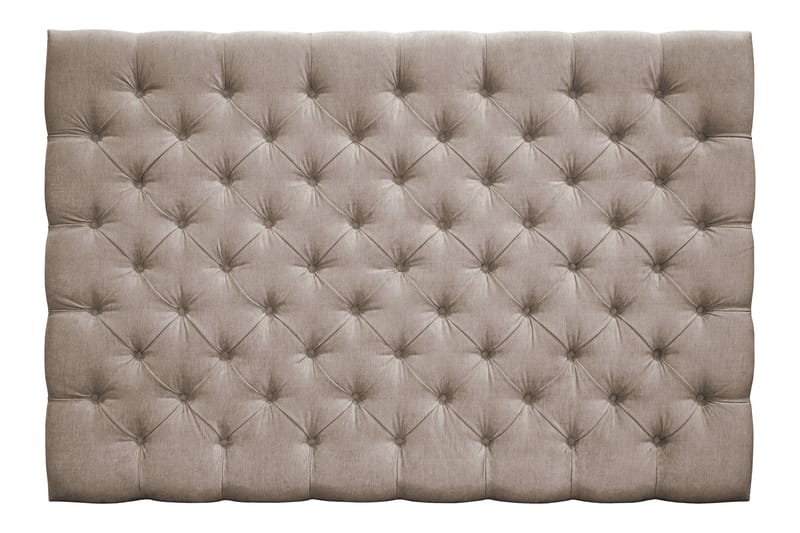 FLORENS Sänggavel 180 Knappar Beige - Möbler - Sovrum - Sänggavlar