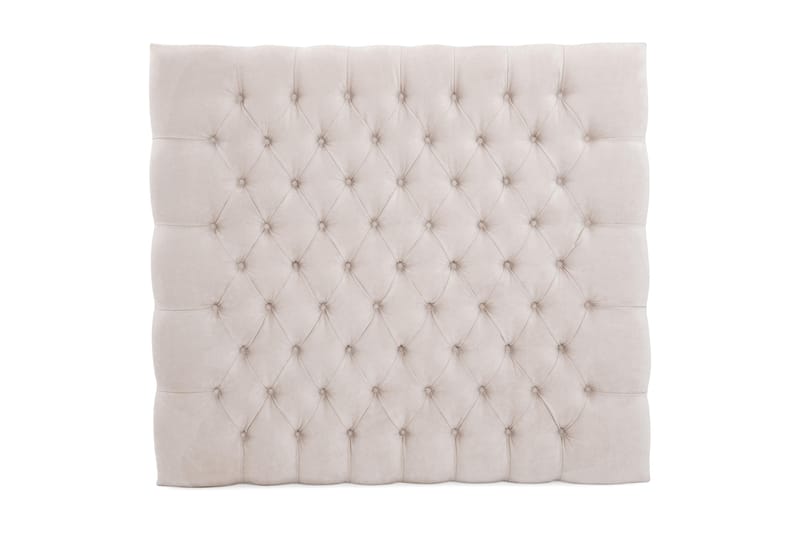 GRAND XL Sänggavel 120 Sammet Beige - Möbler - Sovrum - Sänggavlar