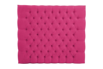 GRAND XL Sänggavel 120 Sammet Rosa
