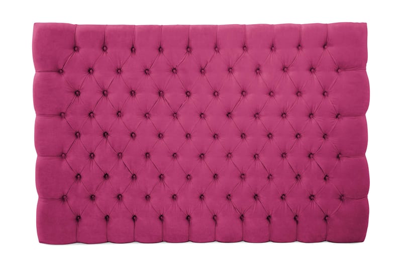 GRAND XL Sänggavel 180 Sammet Rosa - Möbler - Sovrum - Sänggavlar