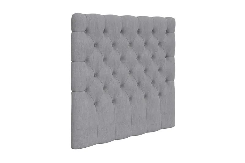Hilton Lyx/Superior Lyx Sänggavel 120 cm Djuphäftad - Ljusgrå - Möbler - Sovrum - Sänggavlar
