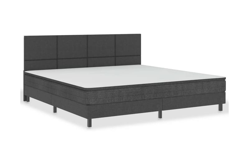 Huvudgavel mörkgrå tyg tuftad 200x200 cm - Grå - Möbler - Sovrum - Sänggavlar