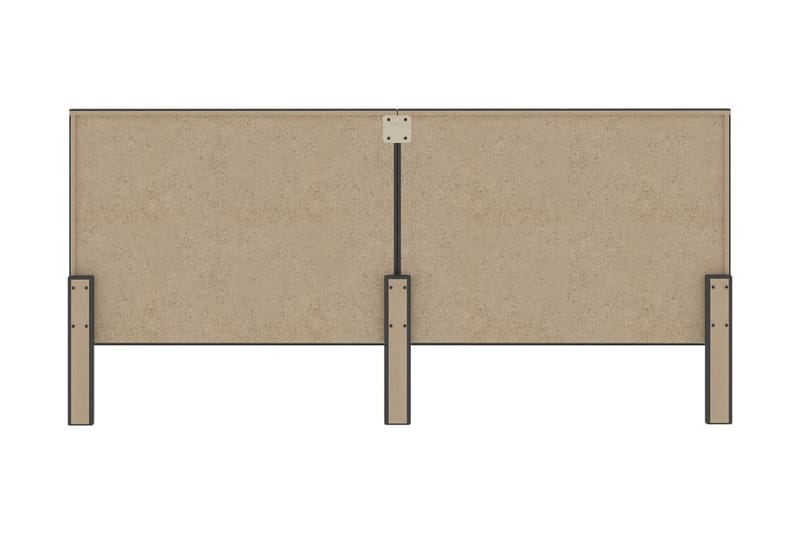 Huvudgavel mörkgrå tyg tuftad 200x200 cm - Grå - Möbler - Sovrum - Sänggavlar