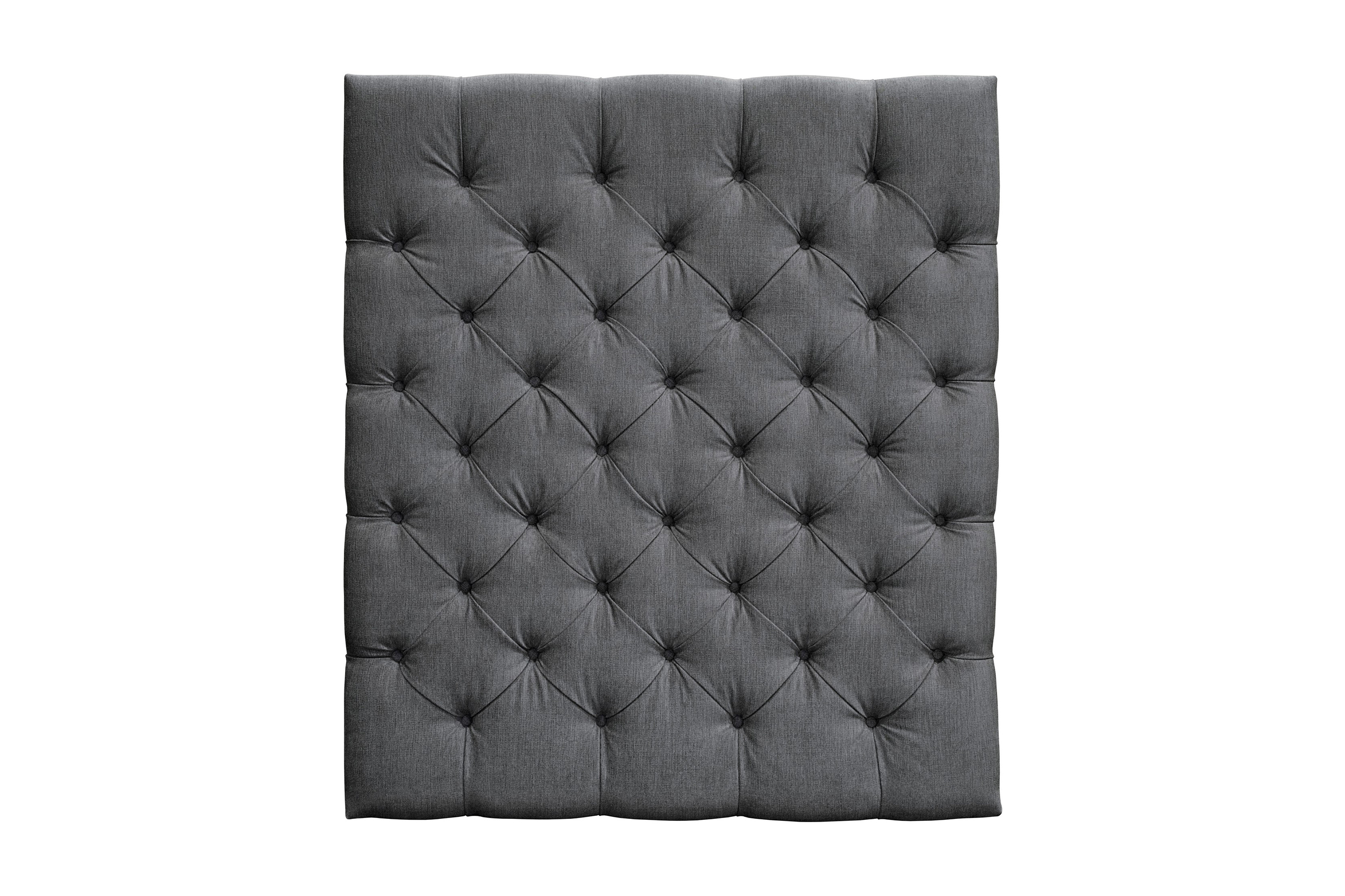 joluma sänggavel 105 knappar mörkgrå -