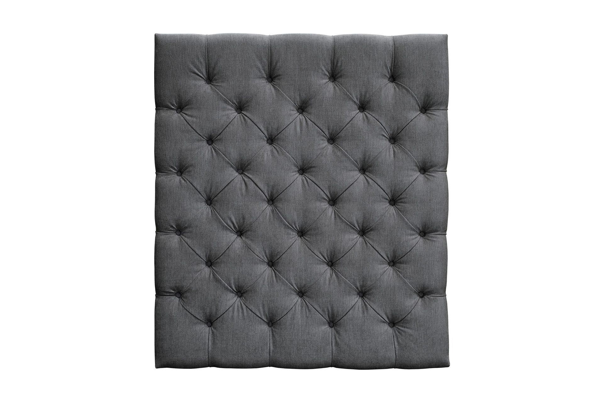 joluma sänggavel 105 knappar - mörkgrå