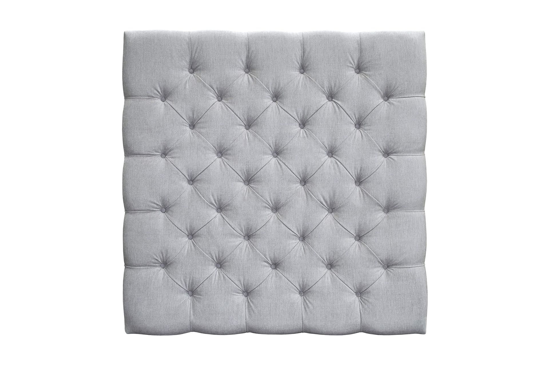 joluma sänggavel 140 knappar - ljusgrå